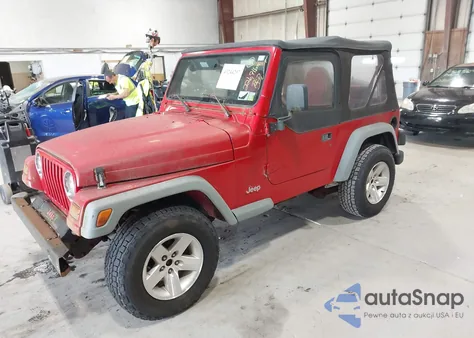 1997 Jeep Wrangler Se from USA, damaged, VIN 1J4FY29P2VP501642